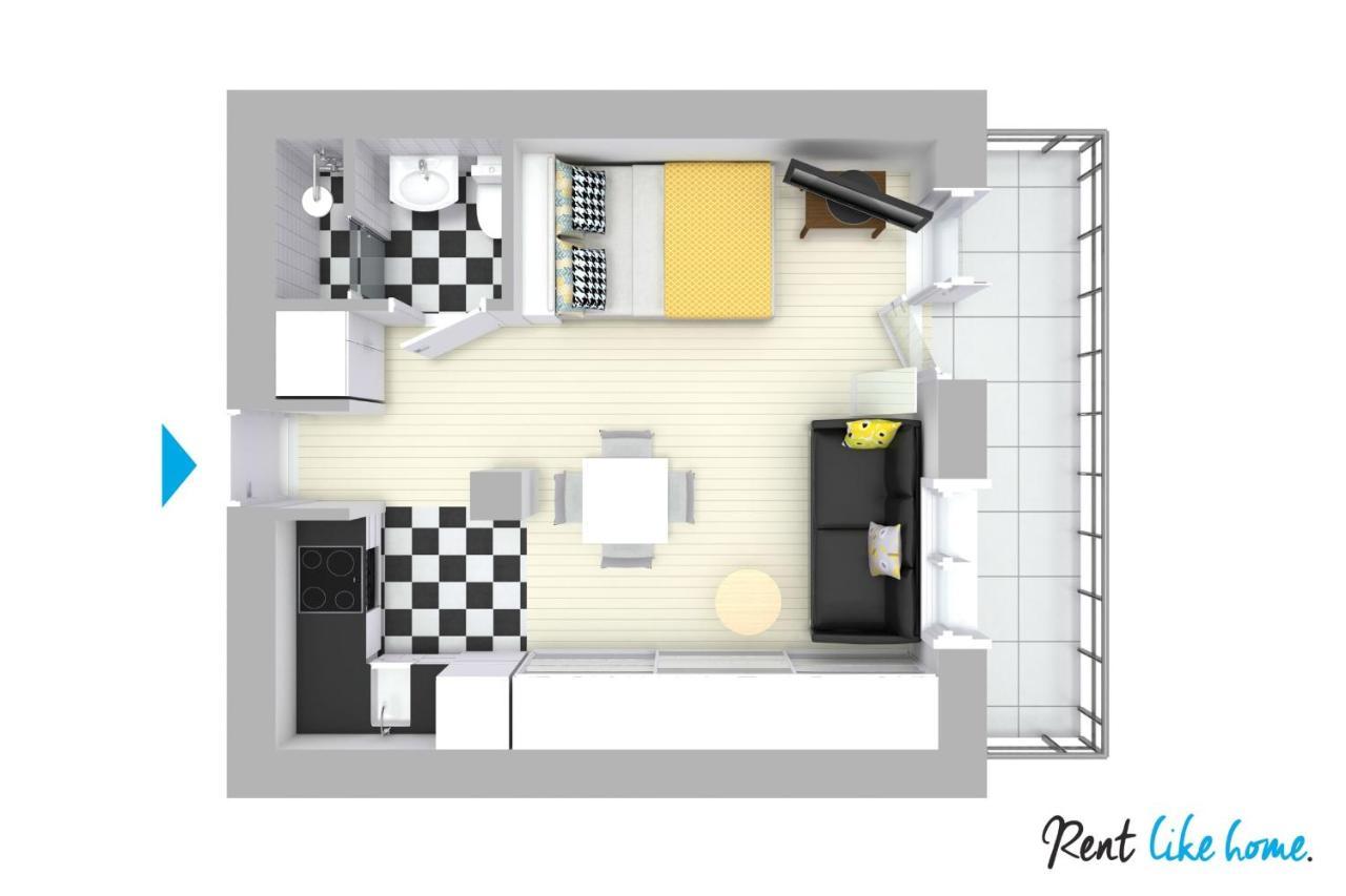 Rent Like Home - Wilcza 22A Varsóvia Exterior foto